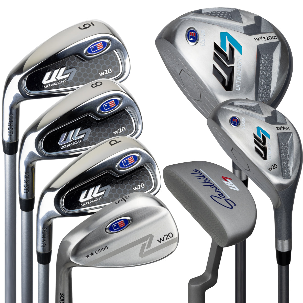ul7-48-7-club-only-set-all-graphite | U.S. Kids Golf