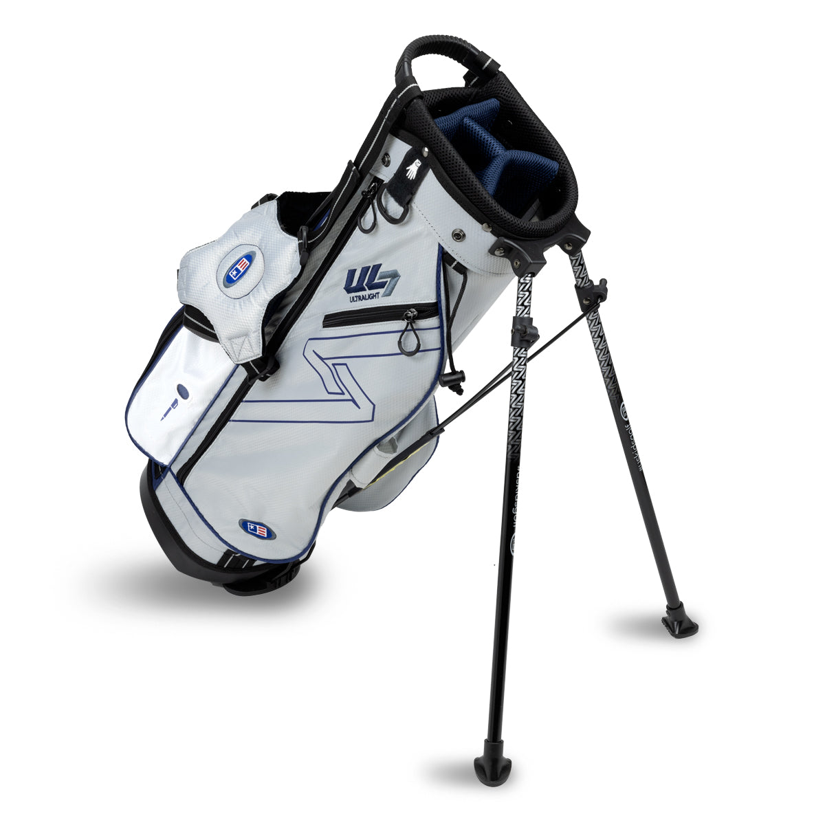 UL7 51 Stand Bag/26 Inch Silver/Navy
