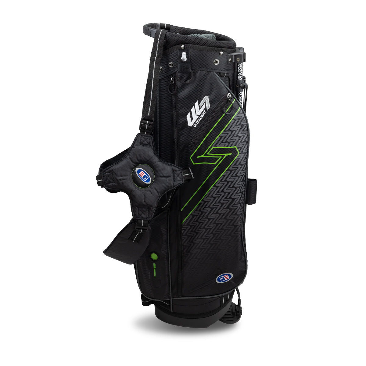 UL7 57 Stand Bag/29 Inch Black/Green