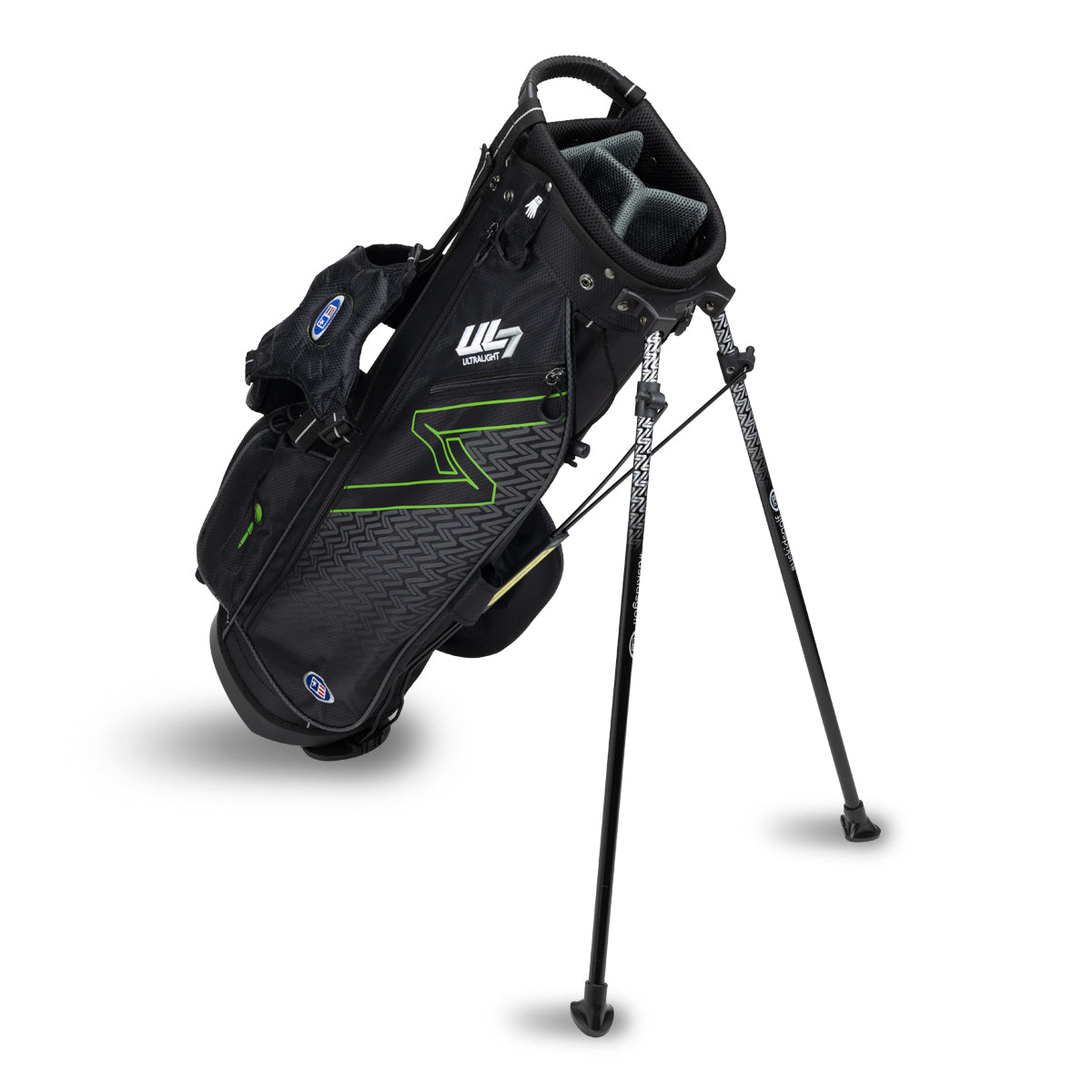 UL7 57 Stand Bag/29 Inch Black/Green