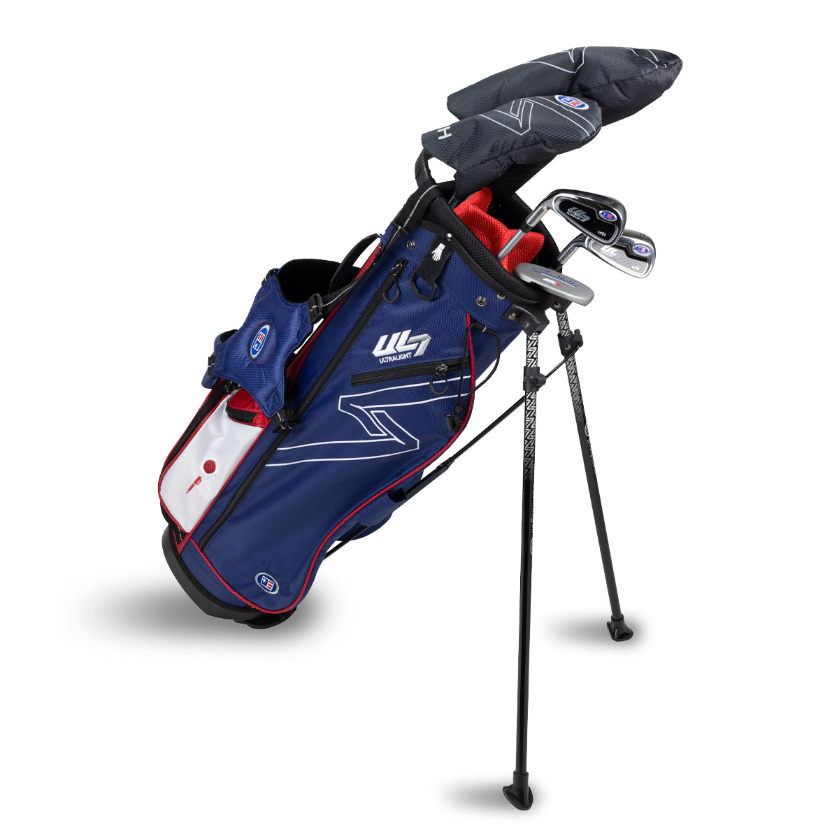 ul7-57-5-club-stand-set-all-graphite | U.S. Kids Golf