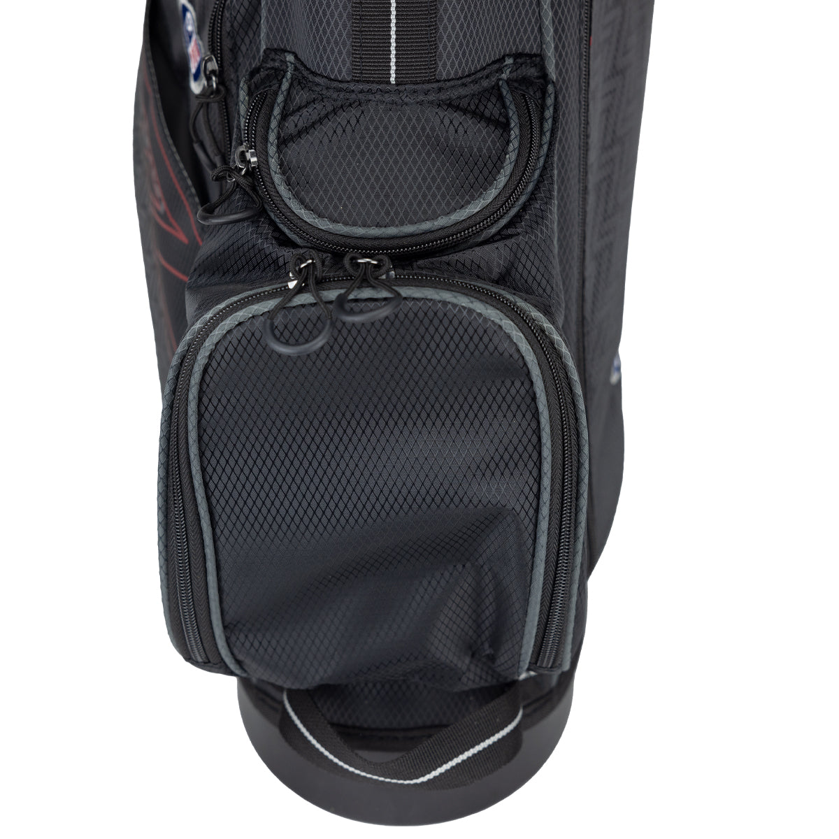 UL7 60 7 Club Stand Set, All Graphite, Black/Maroon Bag Left / Black/Maroon