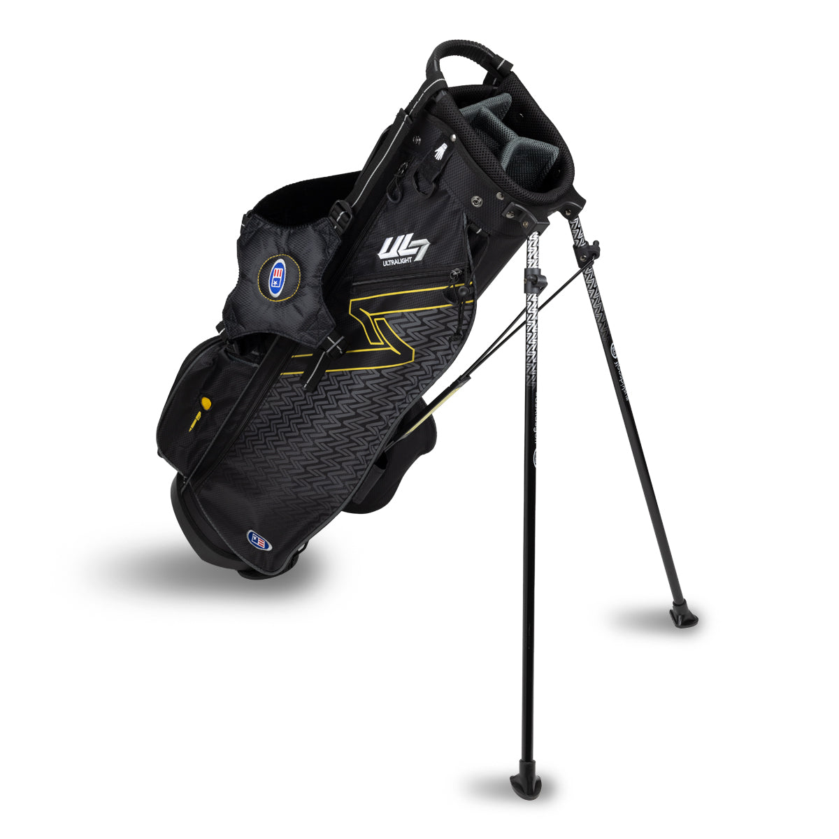 UL7 63 Stand Bag/32 Inch Black/Gold