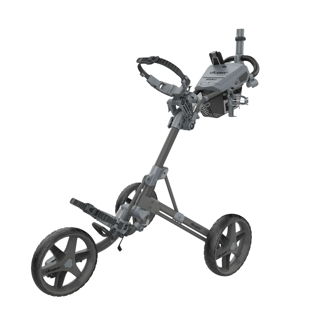 clicgear-model-4-0-golf-push-cart-silver | U.S. Kids Golf