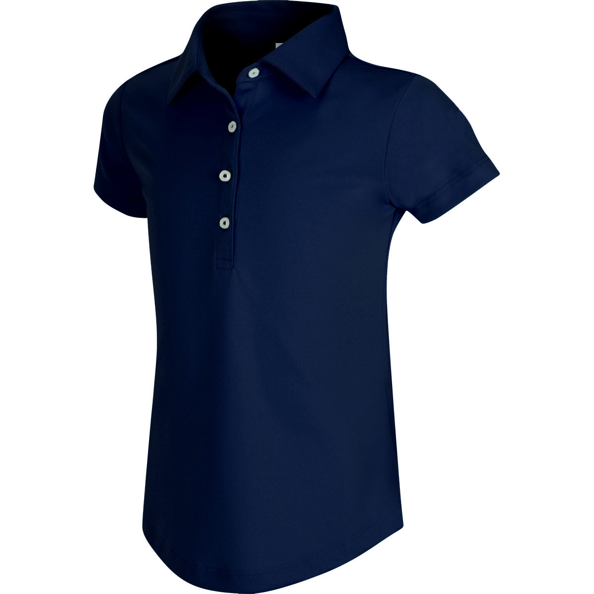 Girls Solid ML75 Polo Girls S / Navy
