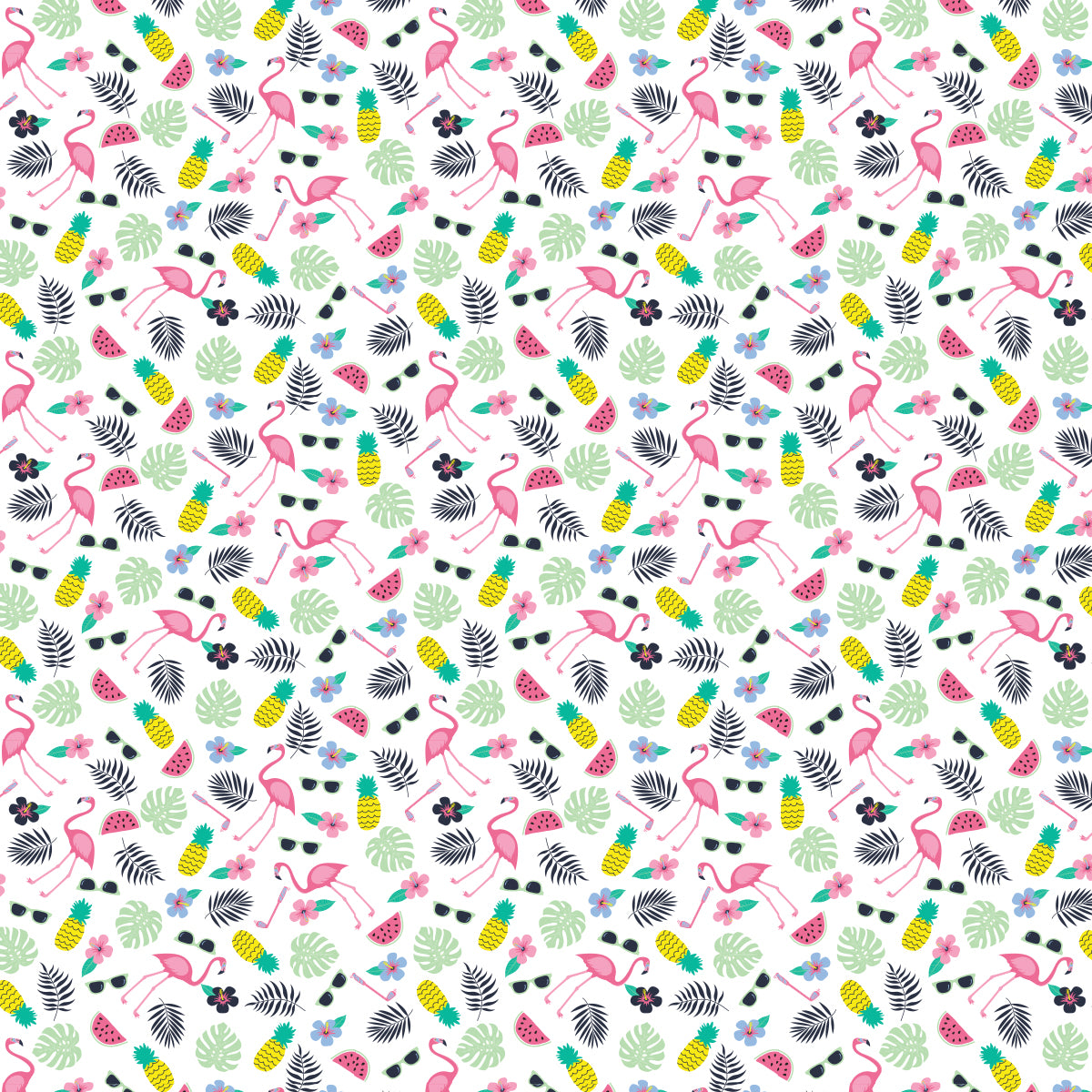 Girls Flamingos Print Polo Girls S