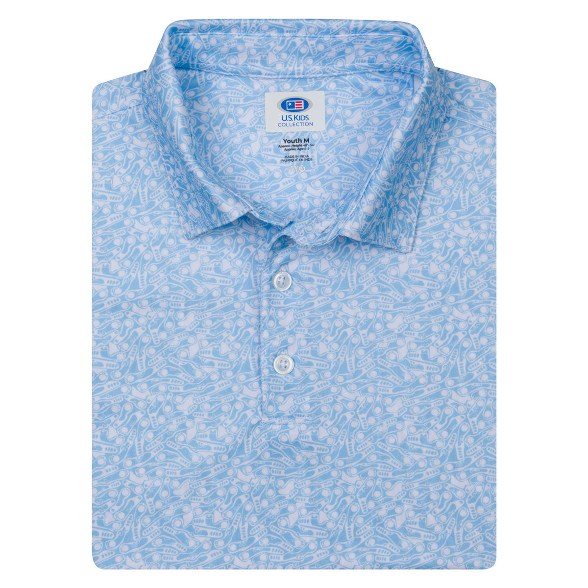 Boys Fairway Finder Print Polo Youth S