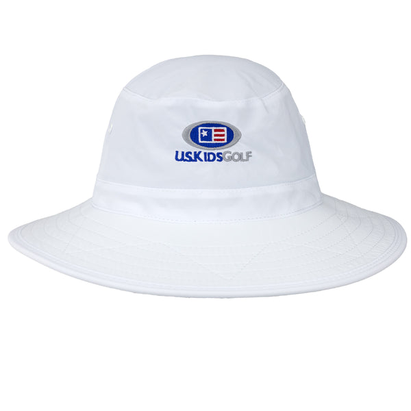 uskg-bucket-hat-adult-58-white | U.S. Kids Golf