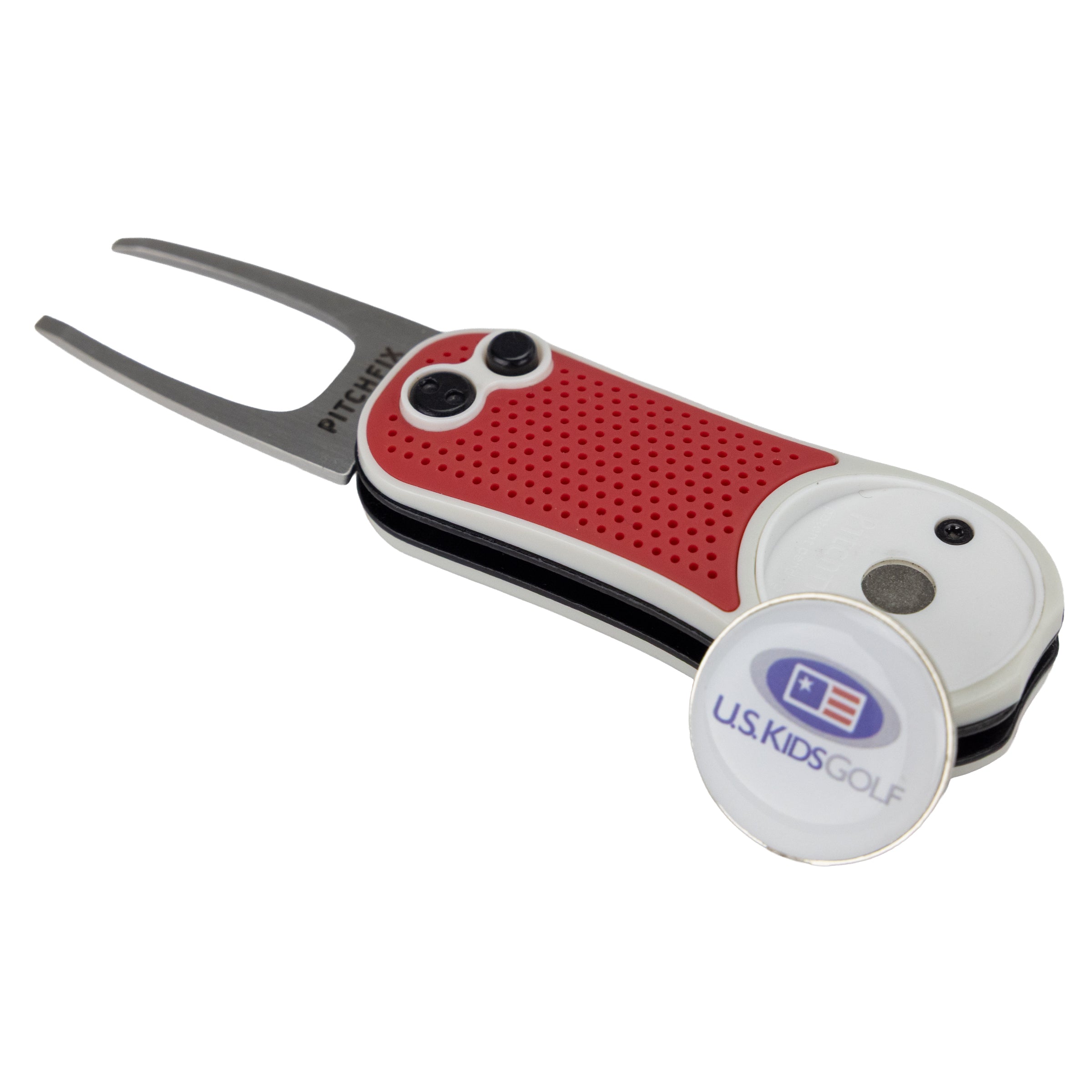 U.S. Kids Divot Tool, Red