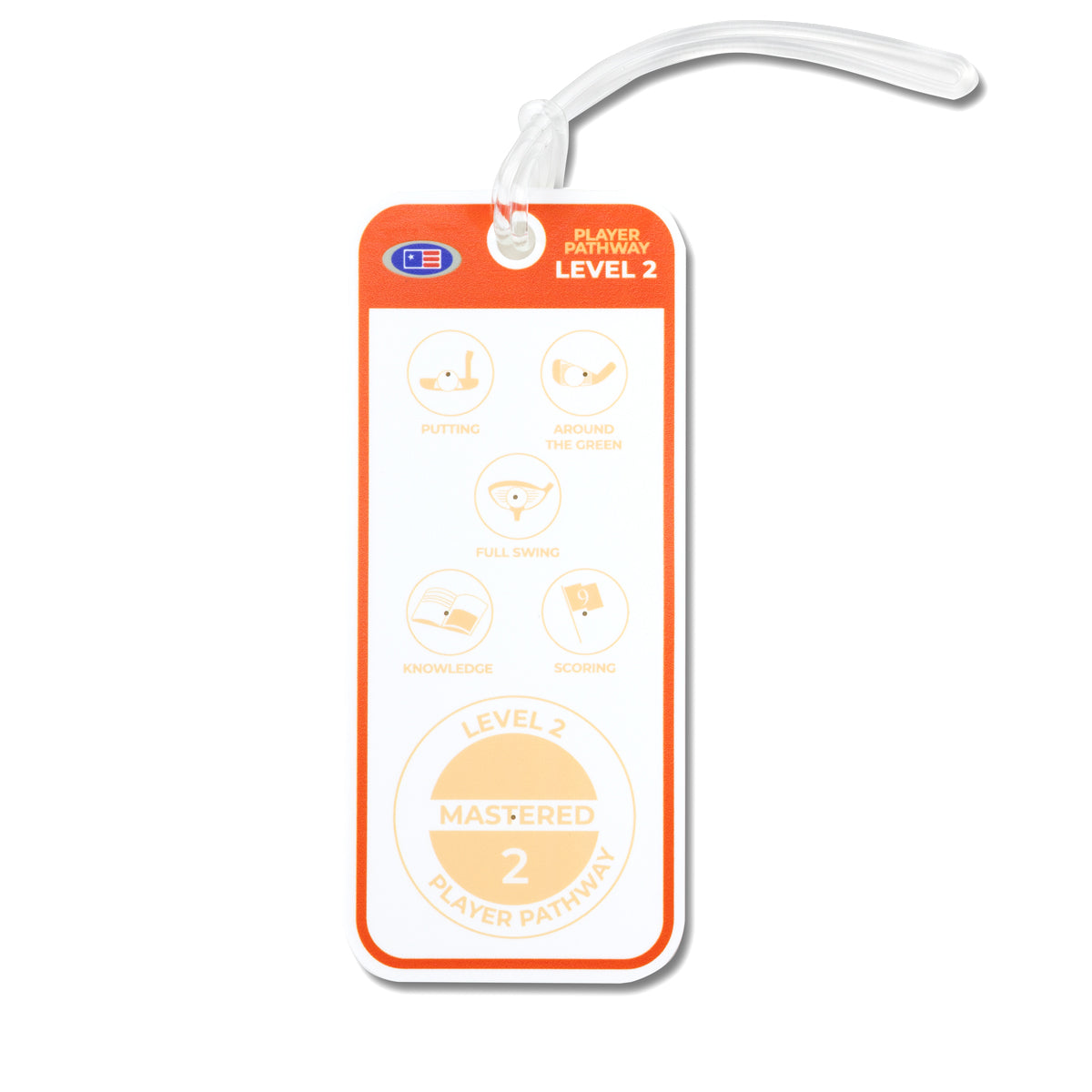 Level 2 Player Pathway Bag Tag