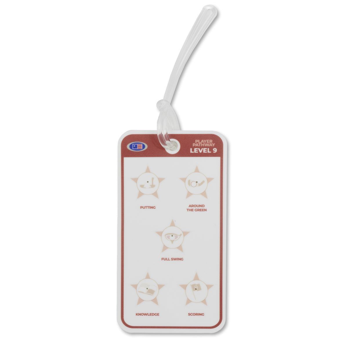 Level 6-10 Player Pathway Bag Tags