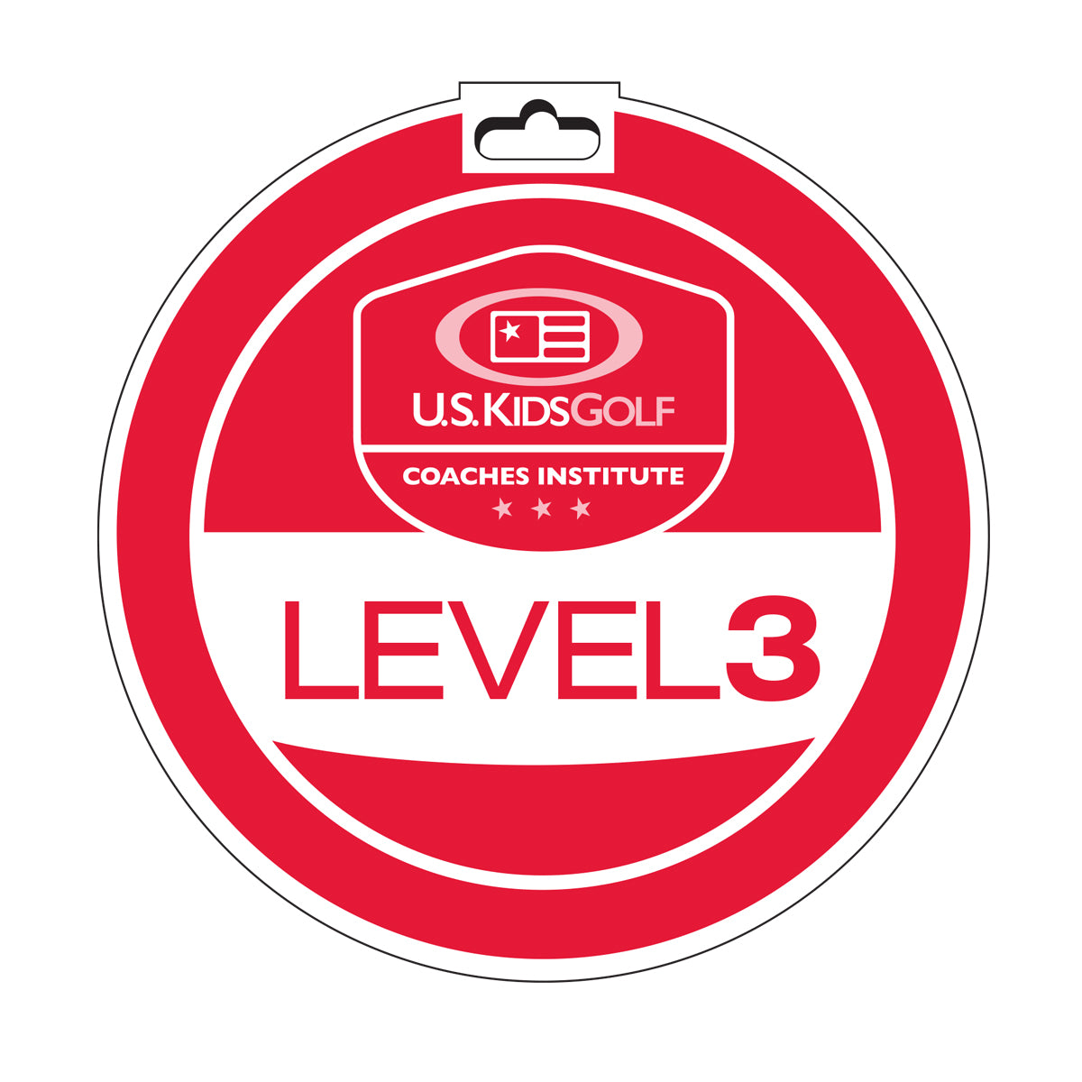 Level 1-5 Player Pathway Bag Tags, Circle