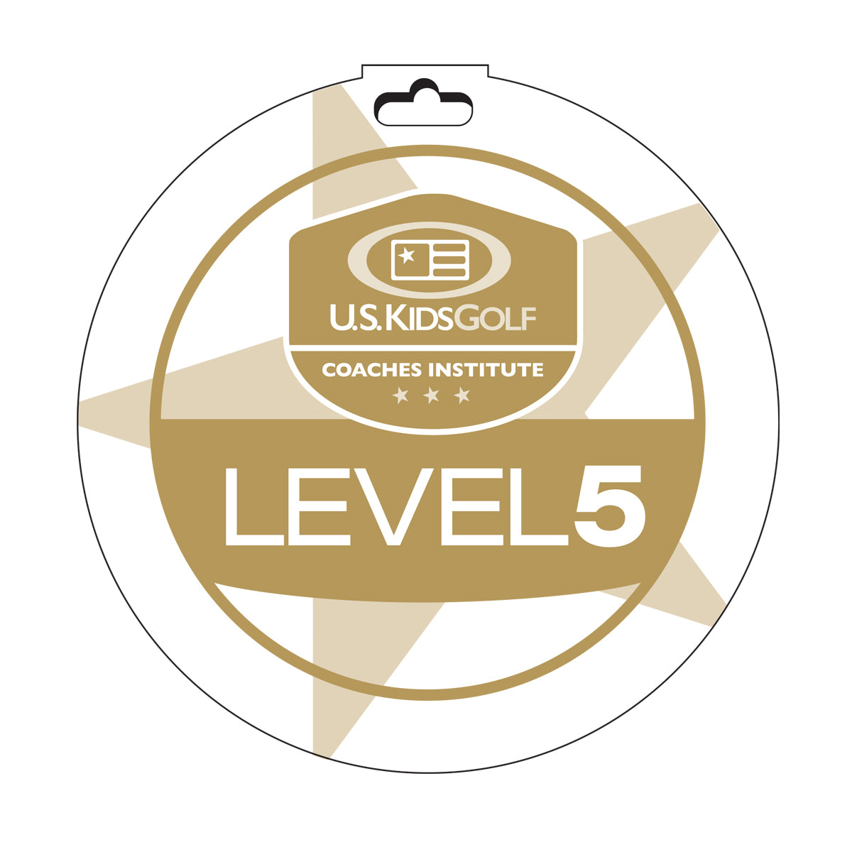 Level 1-5 Player Pathway Bag Tags, Circle