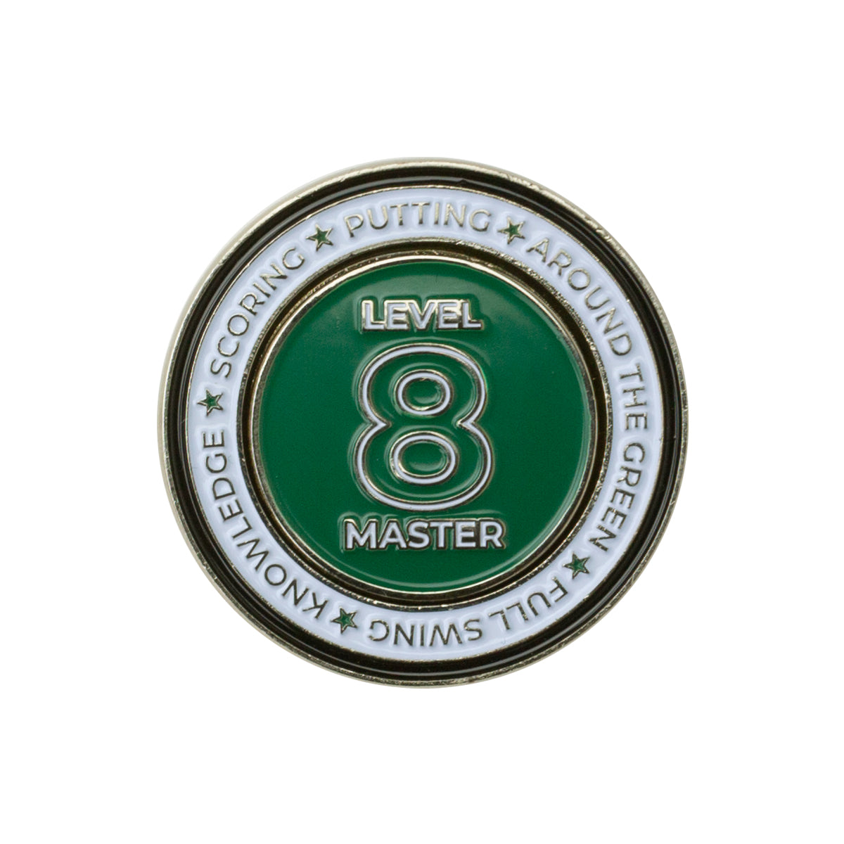 Level 6-10 Mastered Coin and Ball Markers
