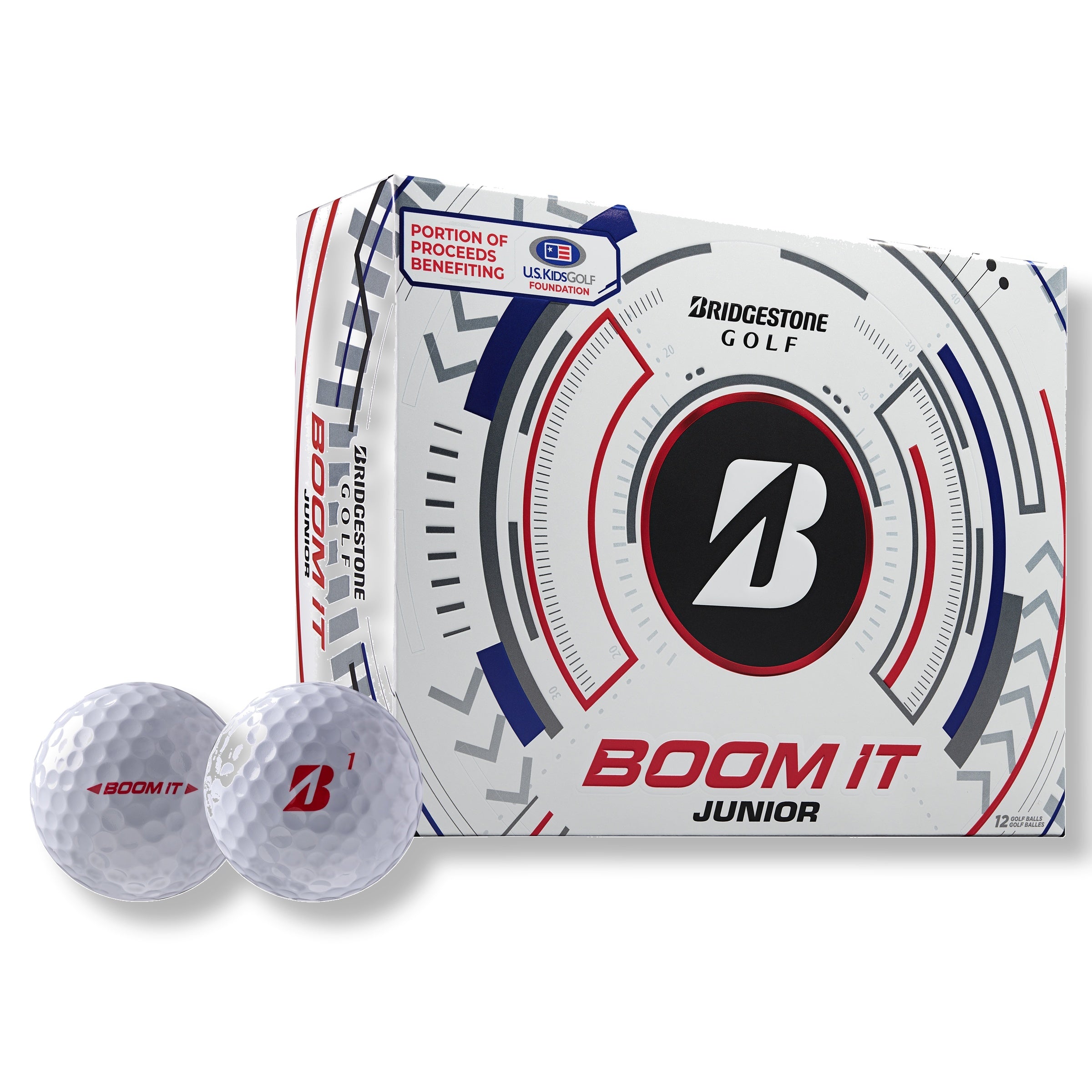 BOOM It Golf Balls, Dozen